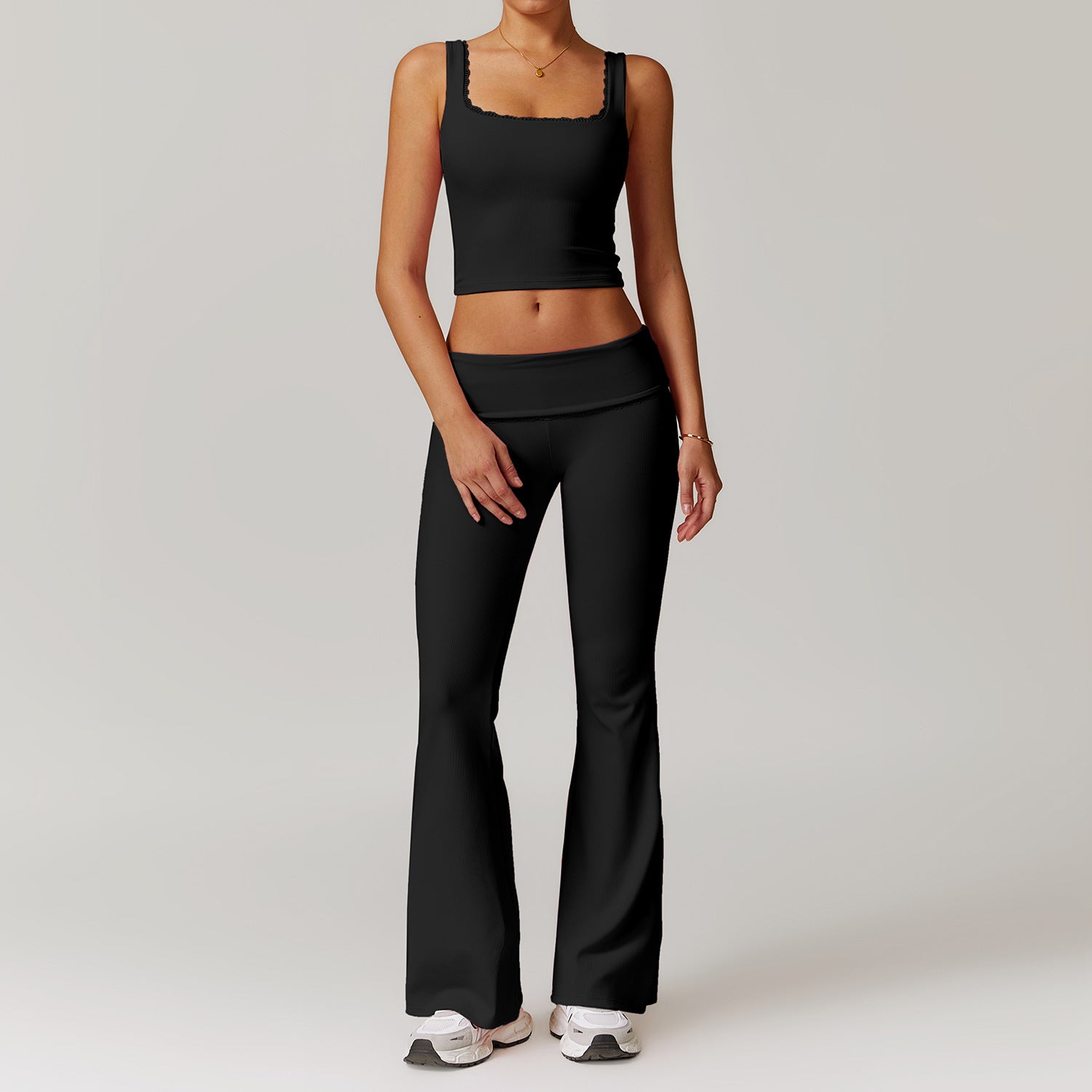 Vest Trousers High-Grade Black