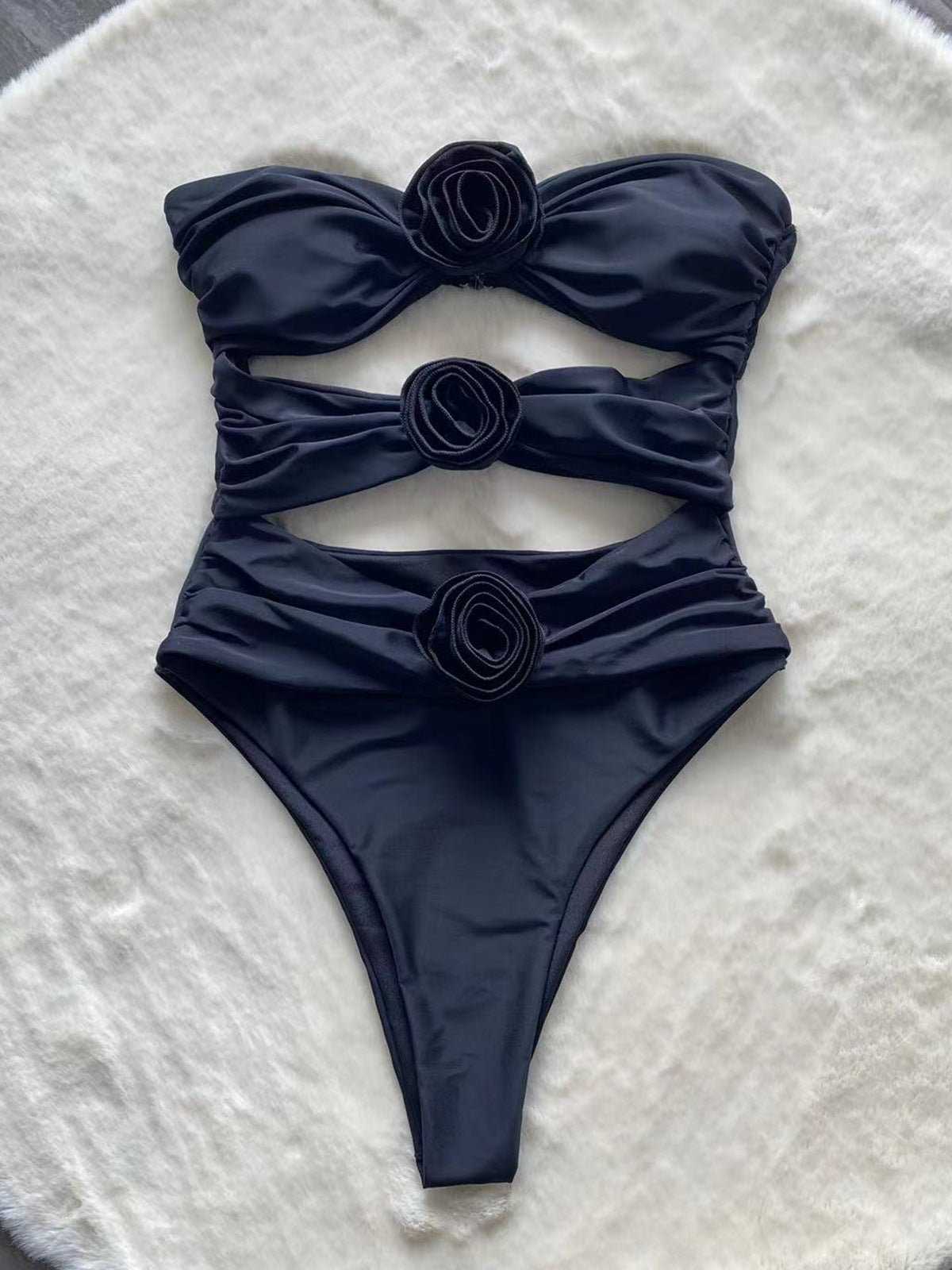 3D Floral One Piece Swimsuit for Women Bikini Women Swimsuit Bikini