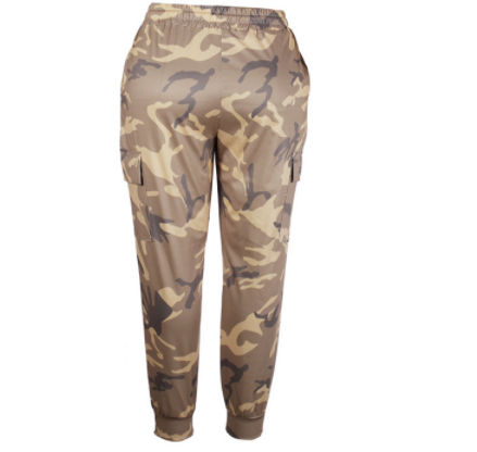 Briefs Army Green Camouflage Pants