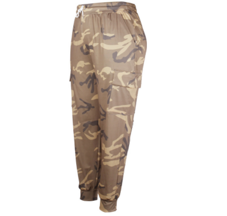 Briefs Army Green Camouflage Pants