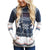 Christmas Printing Pocket Long Sleeve Hooded